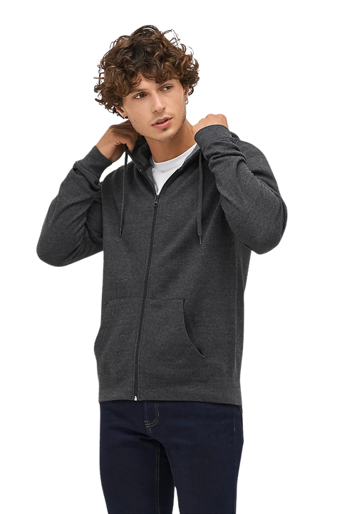 Veste zippée 260 g/m²