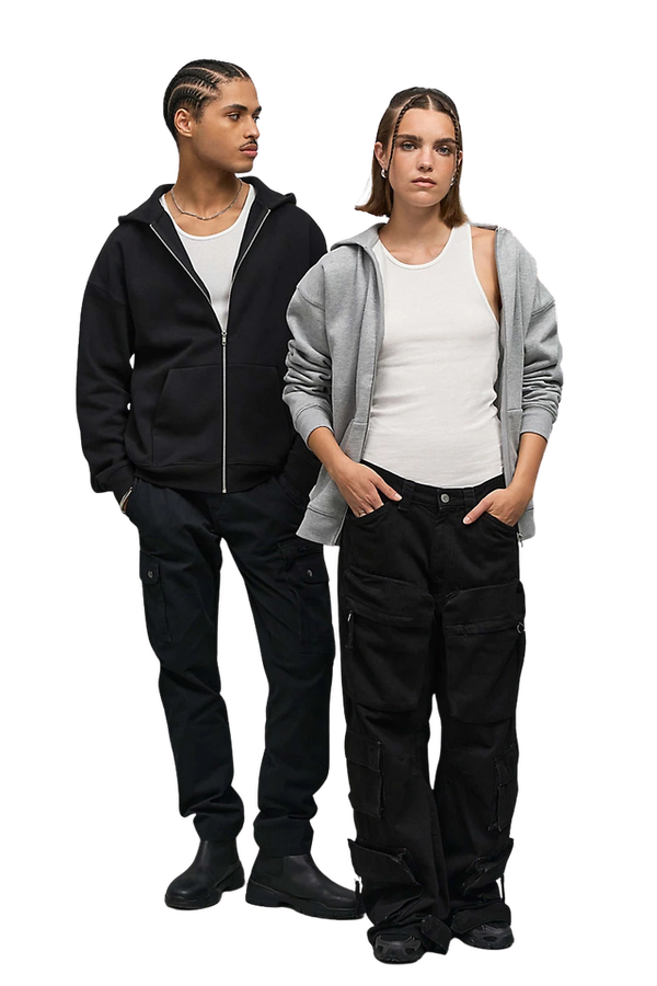 Veste zippée 450 g/m²